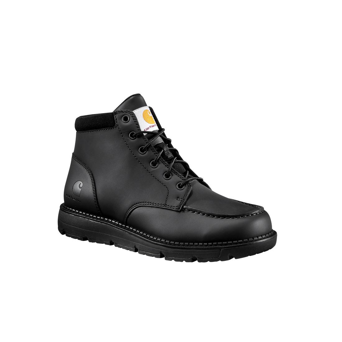 Carhartt 5" Millbrook Moc Toe Wedge Soft Toe Boot Black FM5021-M angle view