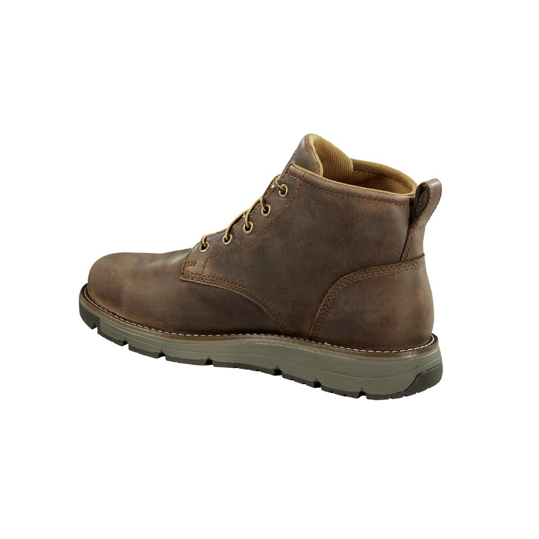 5" Millbrook Waterproof Wedge Steel Toe Work Boot Brown