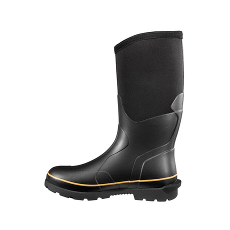 Carhartt 15" Mudrunner Waterproof 1 Nano Toe Rubber Work Boot Black CMV1451 medial view