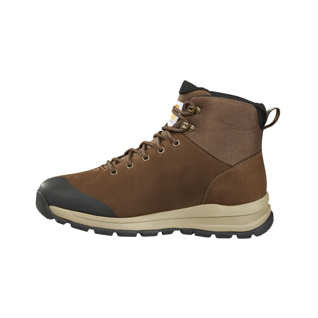 Carhartt 5" Outdoor Waterproof Soft Toe Boot Dark Brown FH5020-M medial view