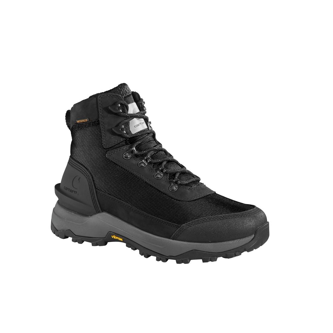 Carhartt 6" Outdoor Hike Waterproof Soft Toe Boot Black FP5071-M angle view