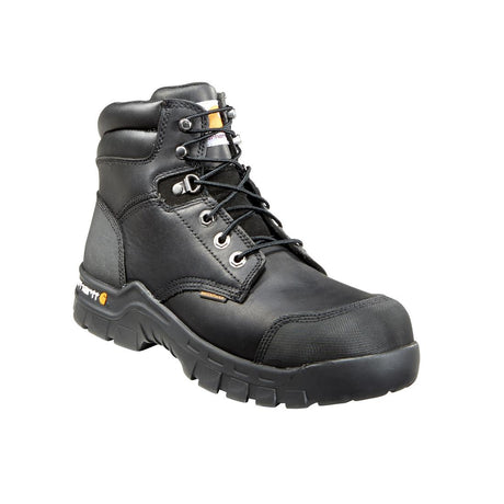 Carhartt 6" Rugged Flex Composite Toe Work Boot Black CMF6361 angle view