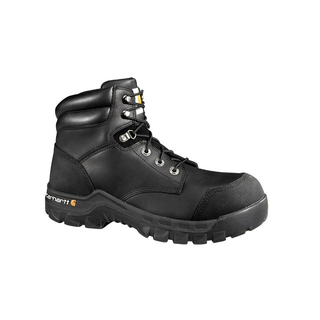 Carhartt 6" Rugged Flex Composite Toe Work Boot Black CMF6361 side