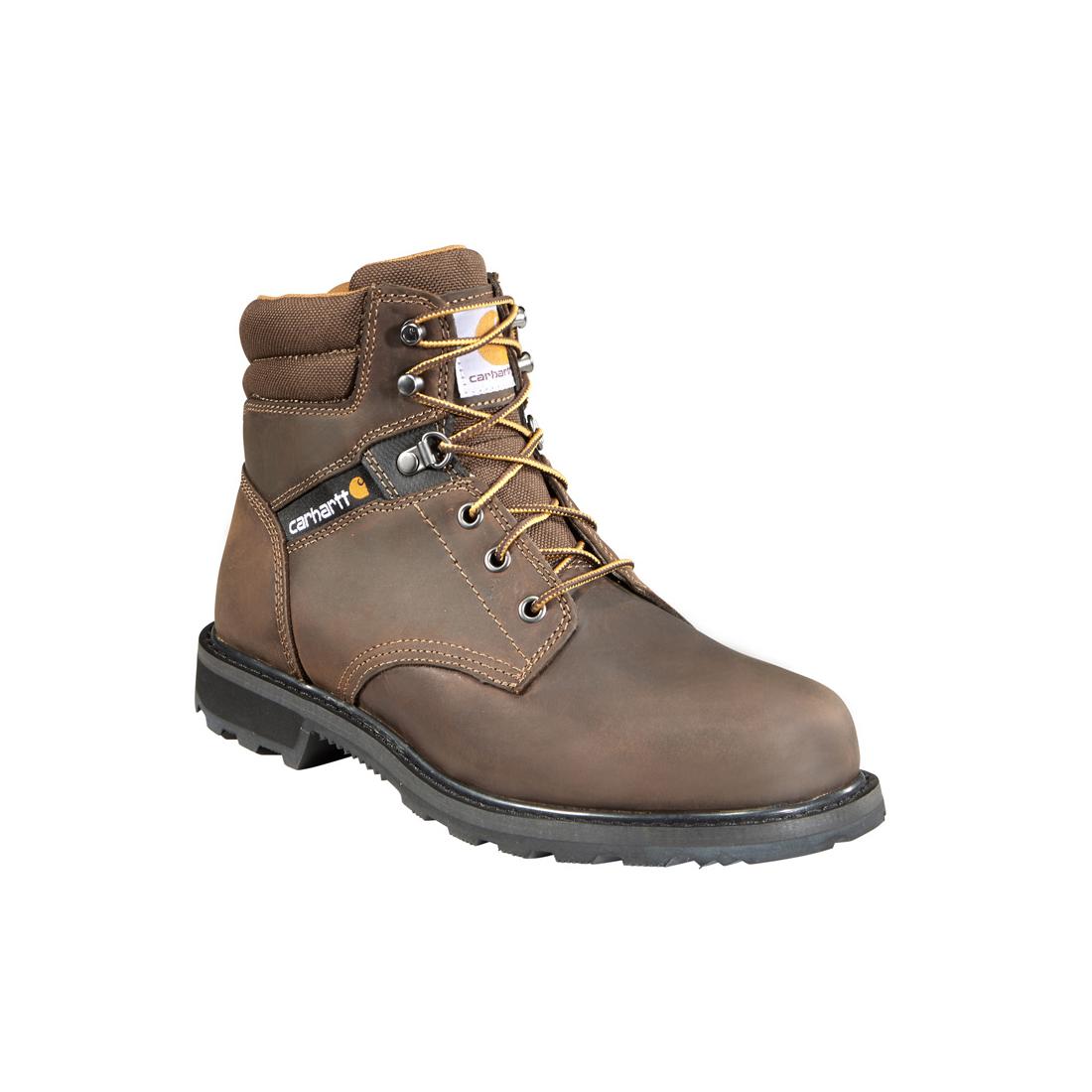 Carhartt 6" Traditional Welt Work Soft Toe Boot Brown CMW6174 angle view