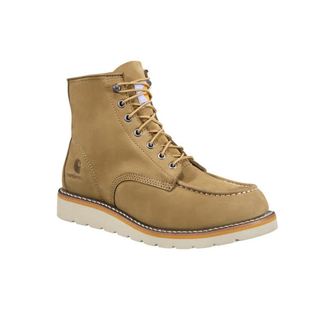 Carhartt 6" Moc Toe Wedge Soft Toe Boot Coyote FW6077-M angle view