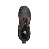 Carhartt 10" Yukon Pac Composite-Toe Waterproof Insulated Work Boot Brown/Black CMC1259 upper view