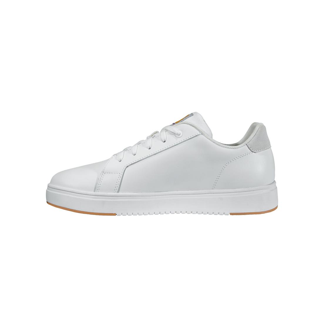 Carhartt 3" Women's Detroit Soft-Toe Leather Shoe White FC2150-W medial view