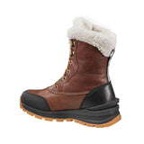 8" Women's Pellston Waterproof Insulated Winter Soft Toe Boot Red Brown