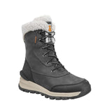 Carhartt 8" Women's Pellston Waterproof Insulated Winter Soft Toe Boot Dark Grey FH8029-W angle view