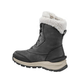 8" Women's Pellston Waterproof Insulated Winter Soft Toe Boot Dark Grey