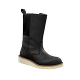 Carhartt 10" Women's Wellington Soft-Toe Waterproof Pull On Wedge Work Boot Black FW1031-W angle view