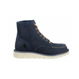 Carhartt 6" Women's Moc Toe Wedge Soft Toe Boot Navy FW6024-W side