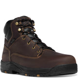 Danner Caliper 6" Alloy-Toe Work Boot Brown WP 19453 Side Image