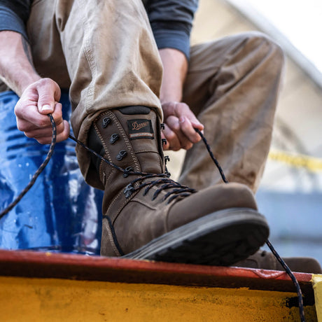 Danner Steel Yard 8" Men's Steel-Toe Work Boot WP 12534-4