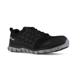 Sublite Cushion Alloy-Toe Athletic Work Shoe Black