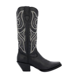 Women's Crush by Durango Black Beauty Western Boot DRD0450 Profile View