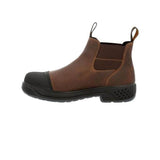 Georgia Boot Brewmaster Composite-Toe Chelsea Boots Brown GB00496 At Steel Toes