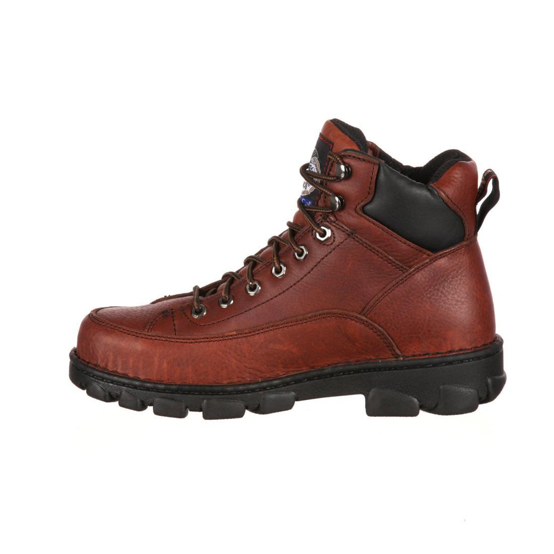 Georgia Boot Eagle Light Wide Load Steel Toe Work Hiker G6395 Detail Image