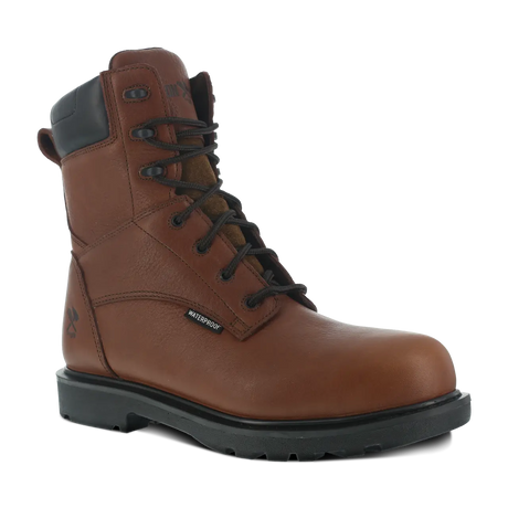 Hauler Composite-Toe 8 inch Waterproof Work Boot Brown