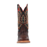 PRCA Collection Shrunken Bullhide Western Boot Chestnut & Black DDB0466 Front Image