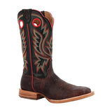 PRCA Collection Shrunken Bullhide Western Boot Chestnut & Black DDB0466 Side View