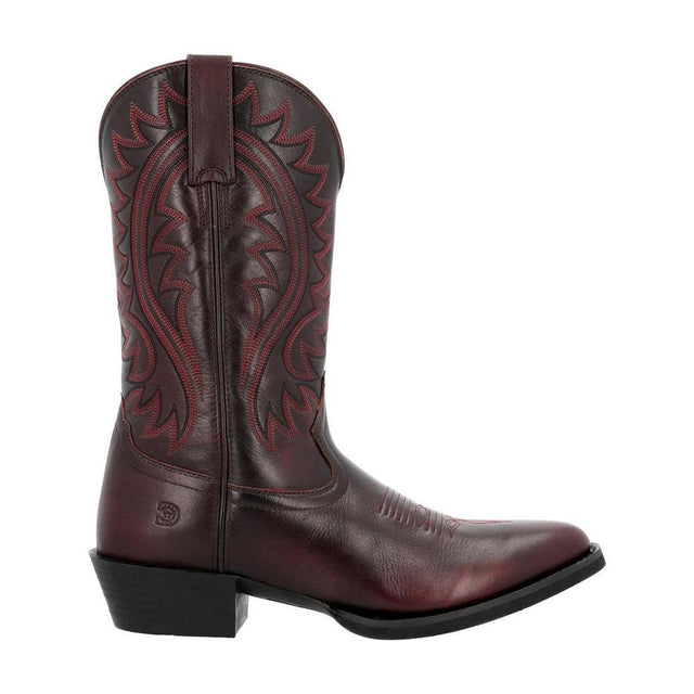 Shyloh Burgundy Western Boot DDB0486 Profile View