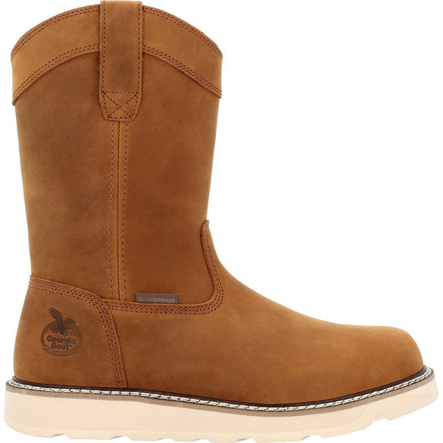 Georgia Boot Core 37 10" Waterproof Pull On Wedge Boot GB00666 Image