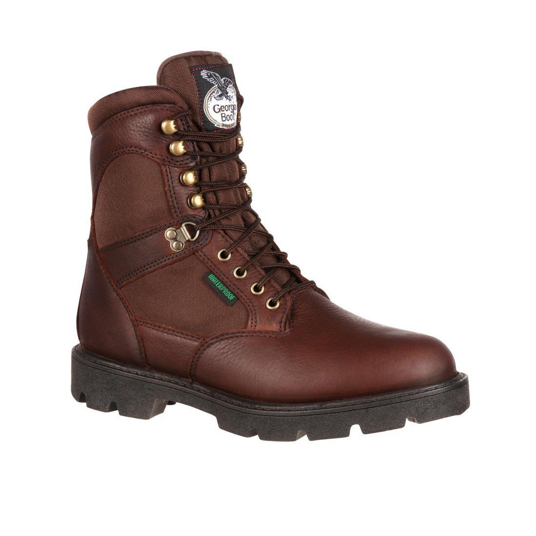 Georgia Boot Homeland 8" Waterproof Work Boot G108 Side Image