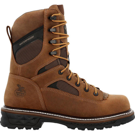 Georgia Boot LTX Logger 9" Nano Composite Toe Waterproof Work Boot GB00669 Image