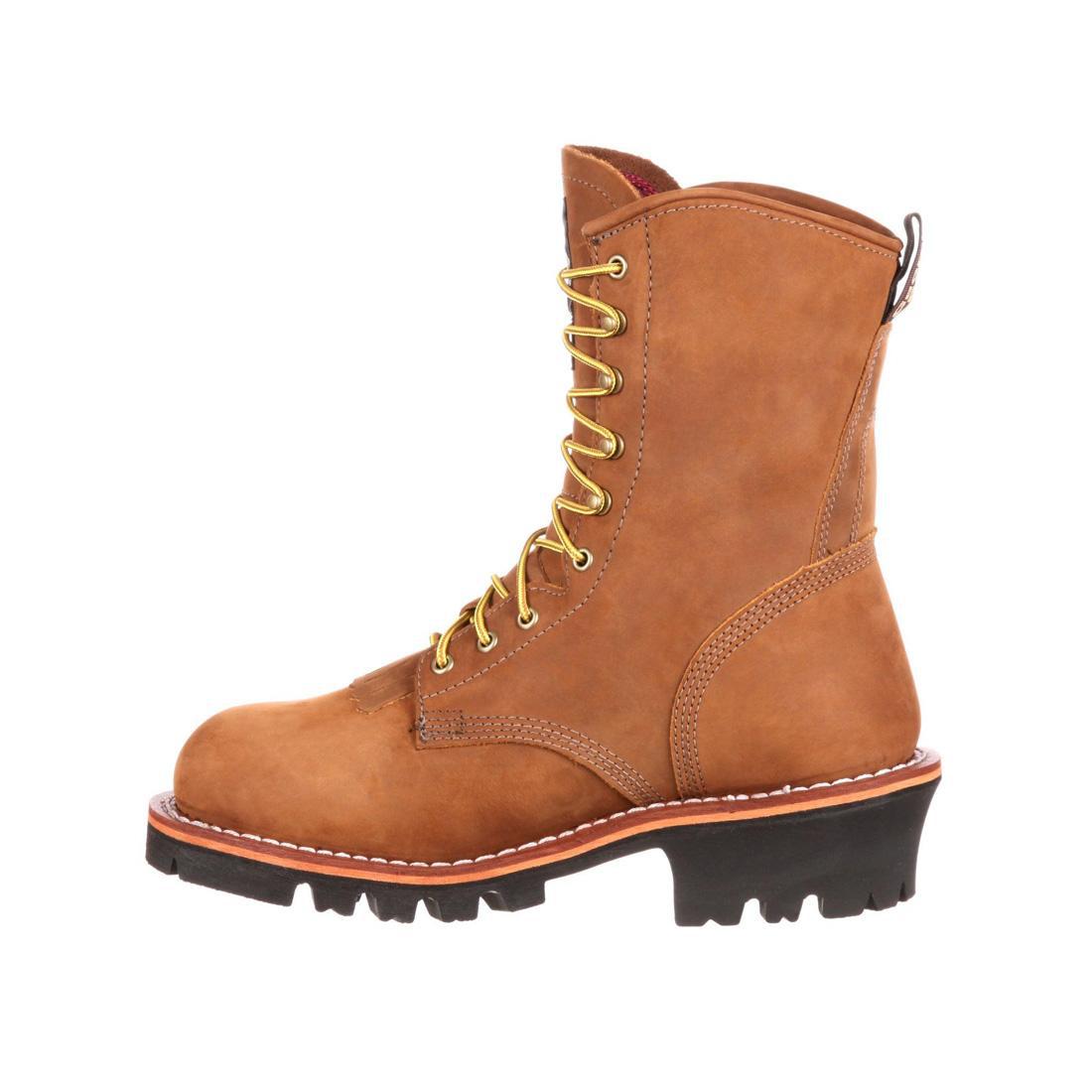 Georgia Boot Steel Toe GORE-TEX® Waterproof 400G Insulated Logger Boot G9382 Detail Image