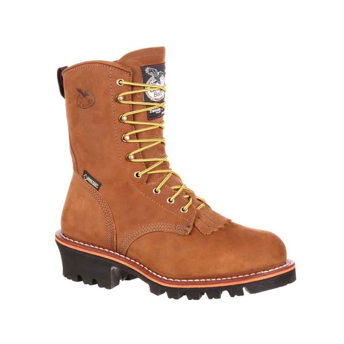 Georgia Boot Steel Toe GORE-TEX® Waterproof 400G Insulated Logger Boot G9382 Image