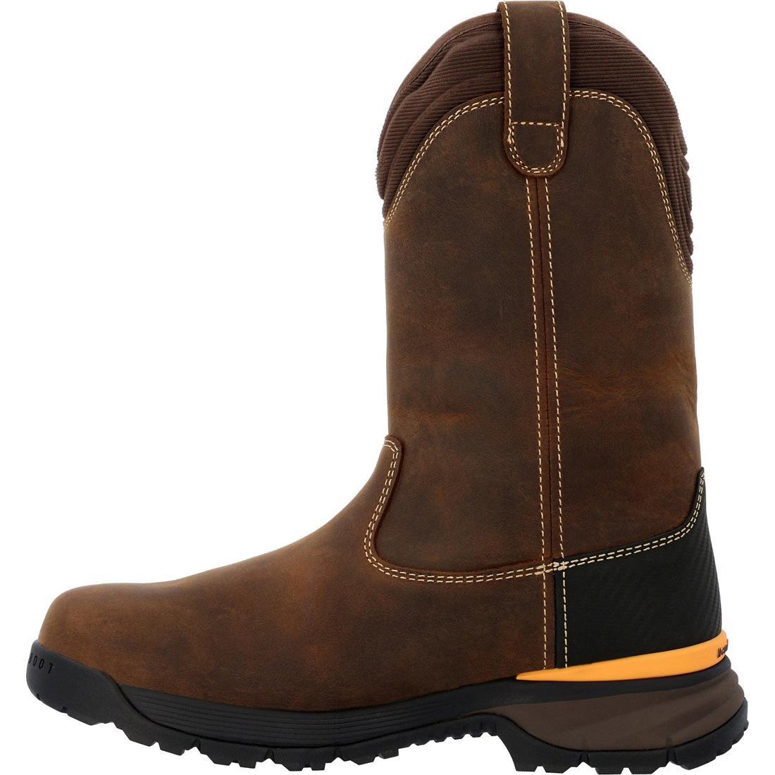 Georgia Boot TBD Waterproof Wellington Pull-On Boot GB00598 Detail Image