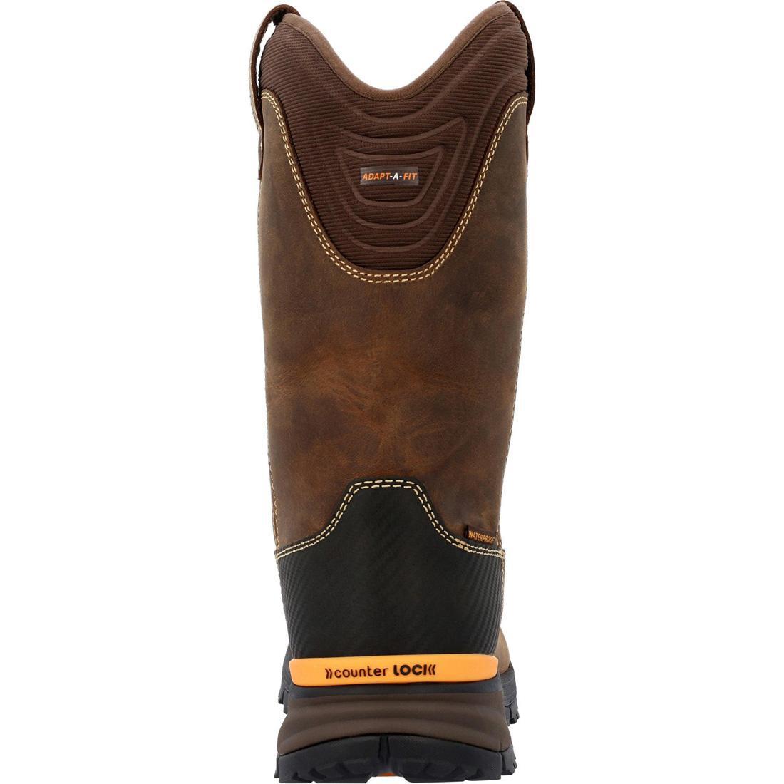 Georgia Boot TBD Waterproof Wellington Pull-On Boot GB00598 Back Image