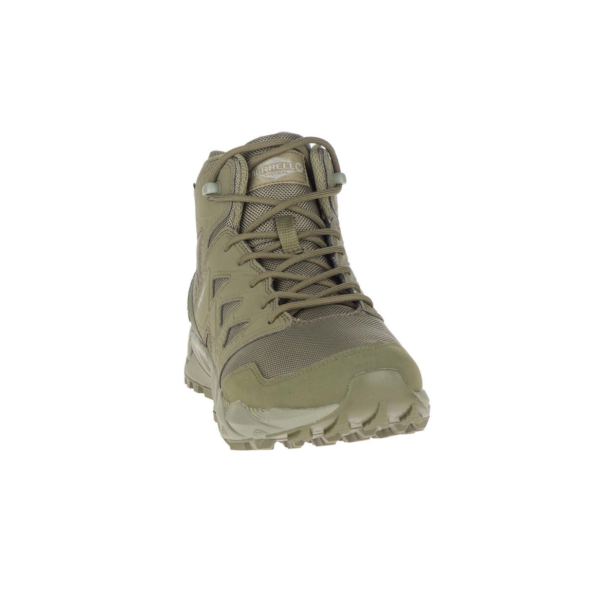 Agility Peak Mid Men's Work Boots Wp Tactical Dark Olive-Men's Work Boots-Merrell-Steel Toes