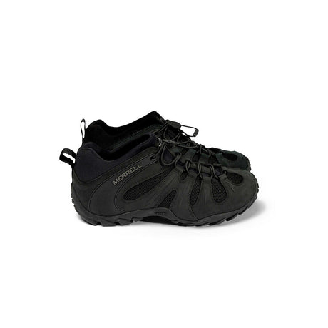 Cham 8 Stretch Men's Work Shoes Tactical Black-Men's Work Shoes-Merrell-Steel Toes