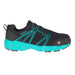 Fullbench Superlite WoMen's Alloy-Toe Work Shoes Black/Teal-Women's Work Shoes-Merrell-5-M-BLACK/TEAL-Steel Toes