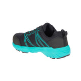 Fullbench Superlite WoMen's Alloy-Toe Work Shoes Black/Teal-Women's Work Shoes-Merrell-Steel Toes