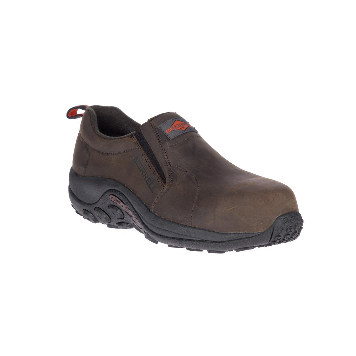 Jungle Moc Ltr Men's Composite-Toe Work Shoes Espresso-Men's Work Shoes-Merrell-Steel Toes