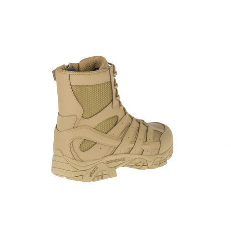 Moab 2 8" Men's Tactical Work Boots Tactical Coyote-Men's Tactical Work Boots-Merrell-Steel Toes