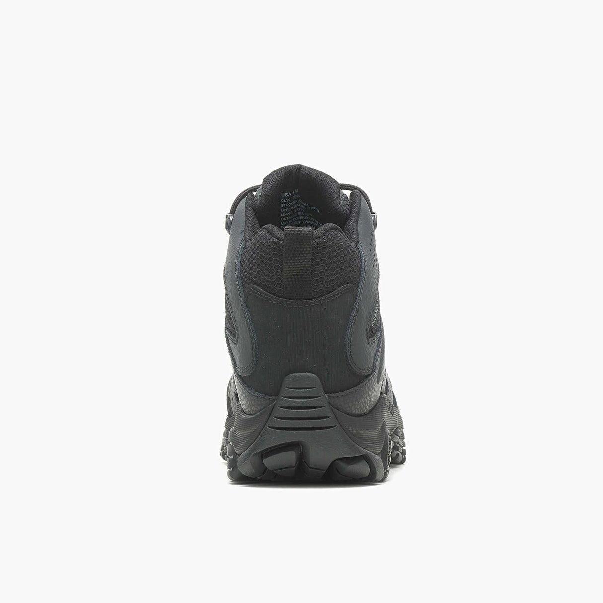 Moab 3 Mid Men's Tactical Work Boots Wp Tactical Black-Men's Tactical Work Boots-Merrell-Steel Toes