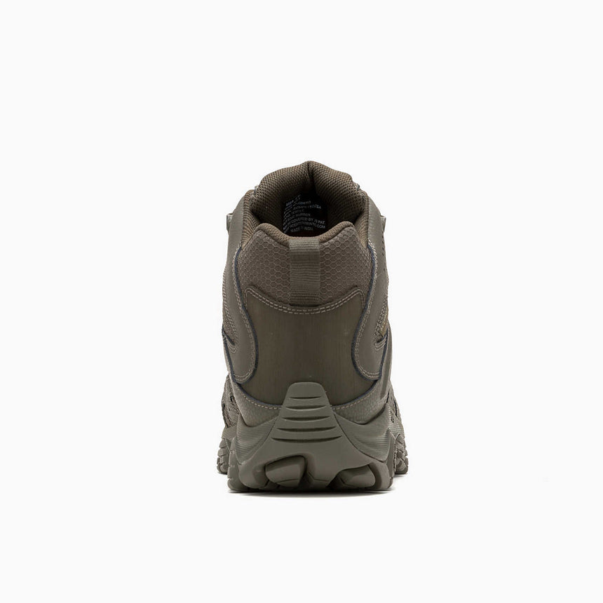 Moab 3 Mid Men's Tactical Work Boots Wp Tactical Dark Olive-Men's Tactical Work Boots-Merrell-Steel Toes