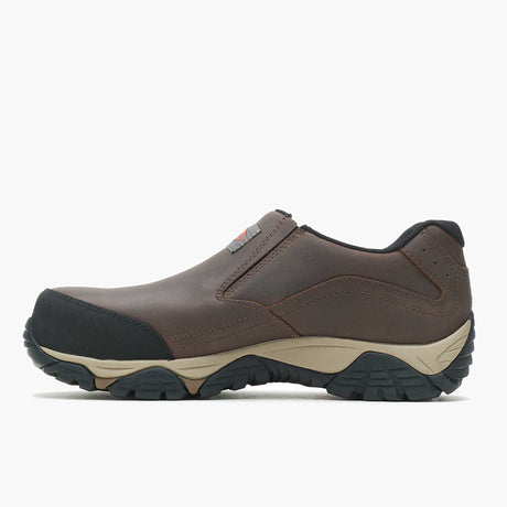 Moab Adventure Moc Men's Carbon-Fiber Work Shoes Toffee-Men's Work Shoes-Merrell-Steel Toes