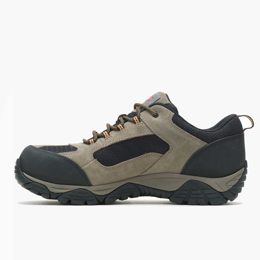 Moab Onset Men's Composite-Toe Work Shoes Wp Walnut-Men's Work Shoes-Merrell-Steel Toes