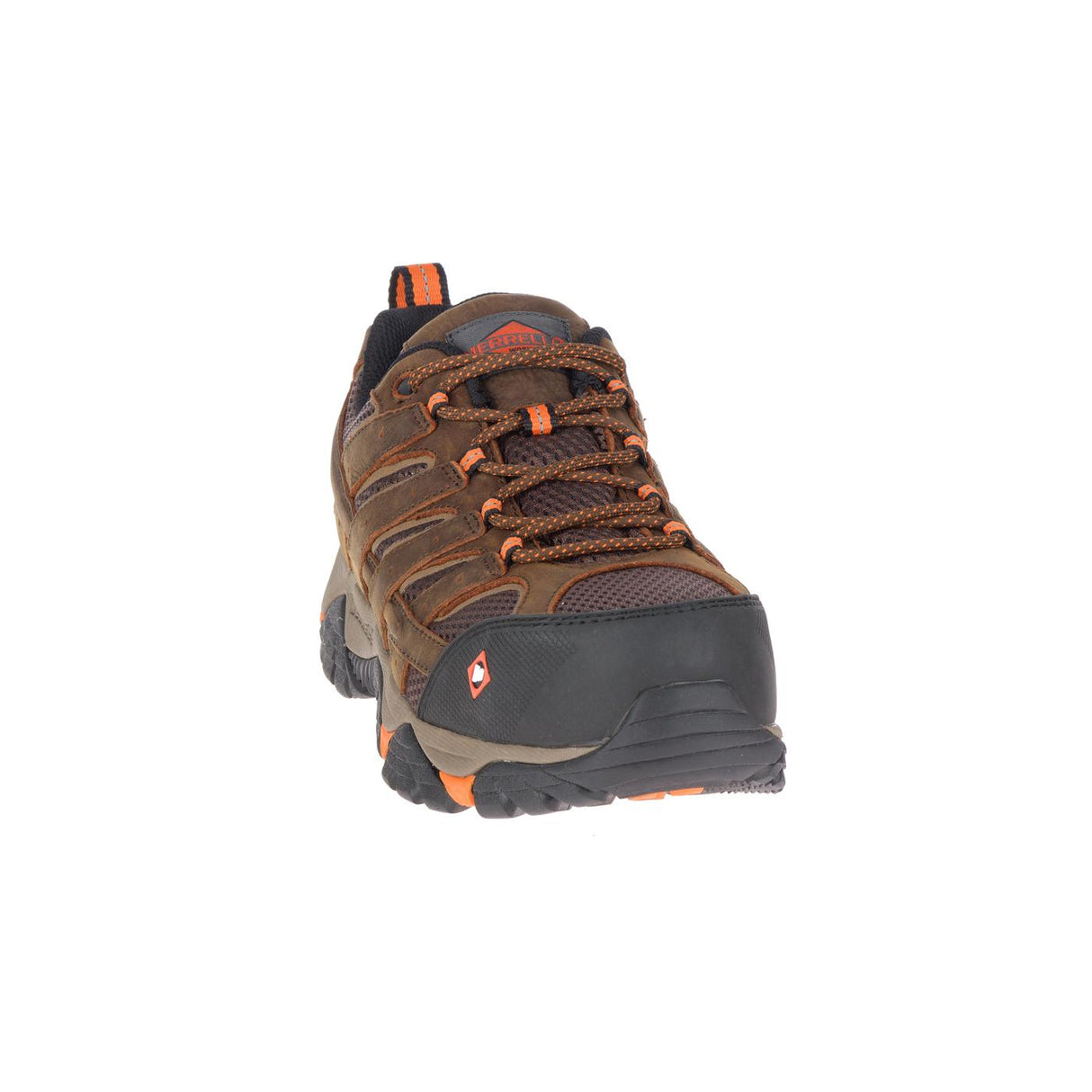 Moab Vertex Vent Men's Composite-Toe Work Shoes Clay-Men's Work Shoes-Merrell-Steel Toes