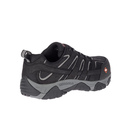 Moab Vertex Vent Men's Composite-Toe Work Shoes Wp Black-Men's Work Shoes-Merrell-Steel Toes