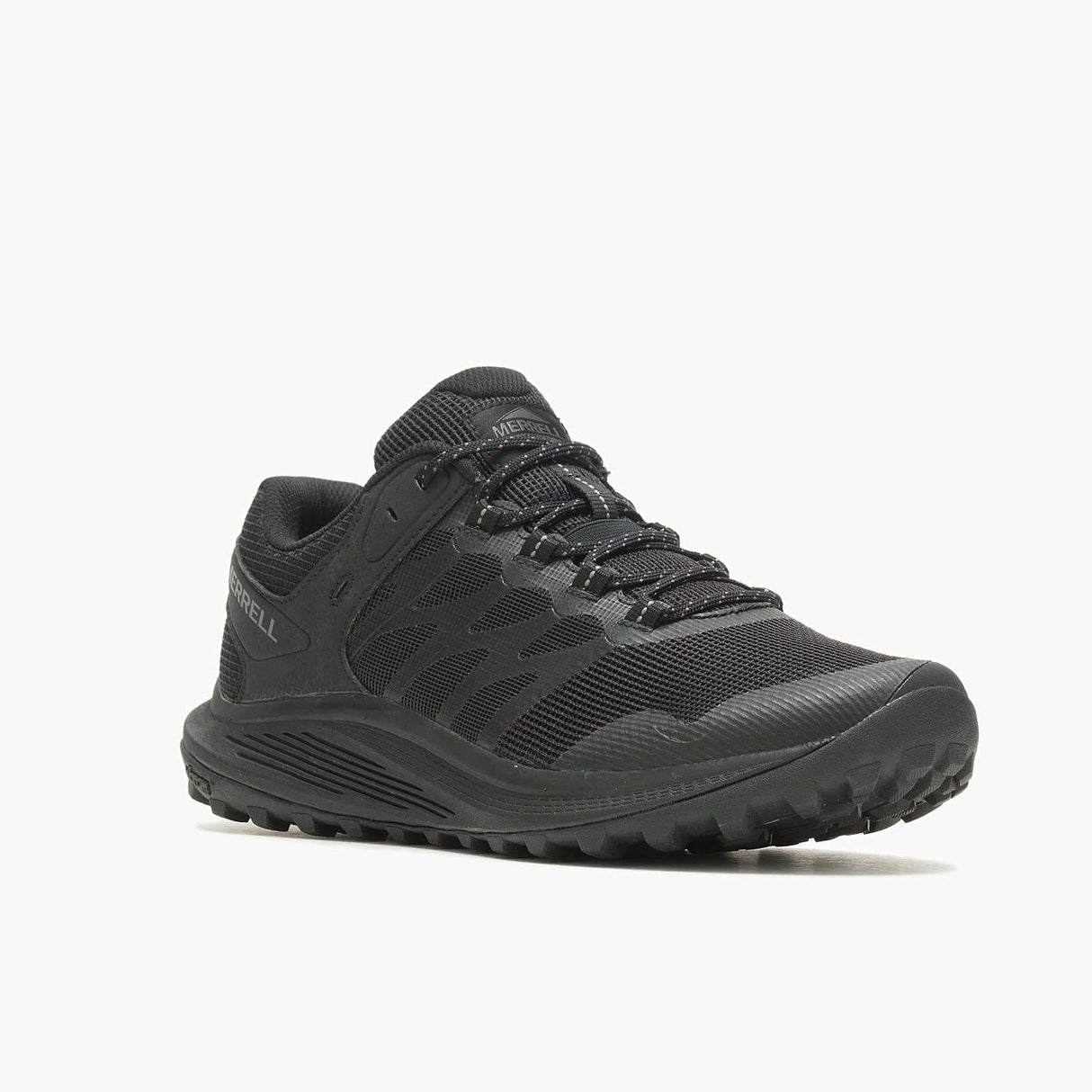 Nova 3 Tactical Men's Tactical Work Shoes Black/Charcoal-Men's Tactical Work Shoes-Merrell-Steel Toes