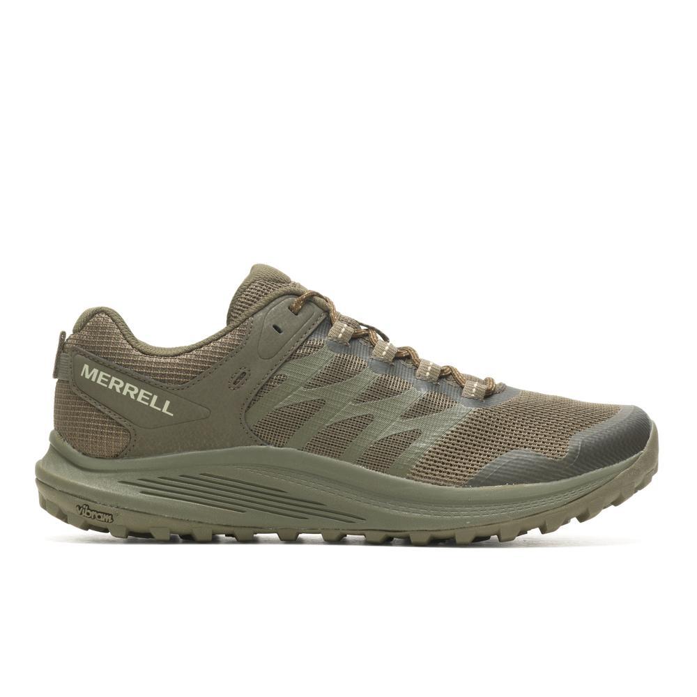 Nova 3 Tactical Men's Work Shoes Dark Olive-Men's Work Shoes-Merrell-3.5-M-DARK OLIVE-Steel Toes