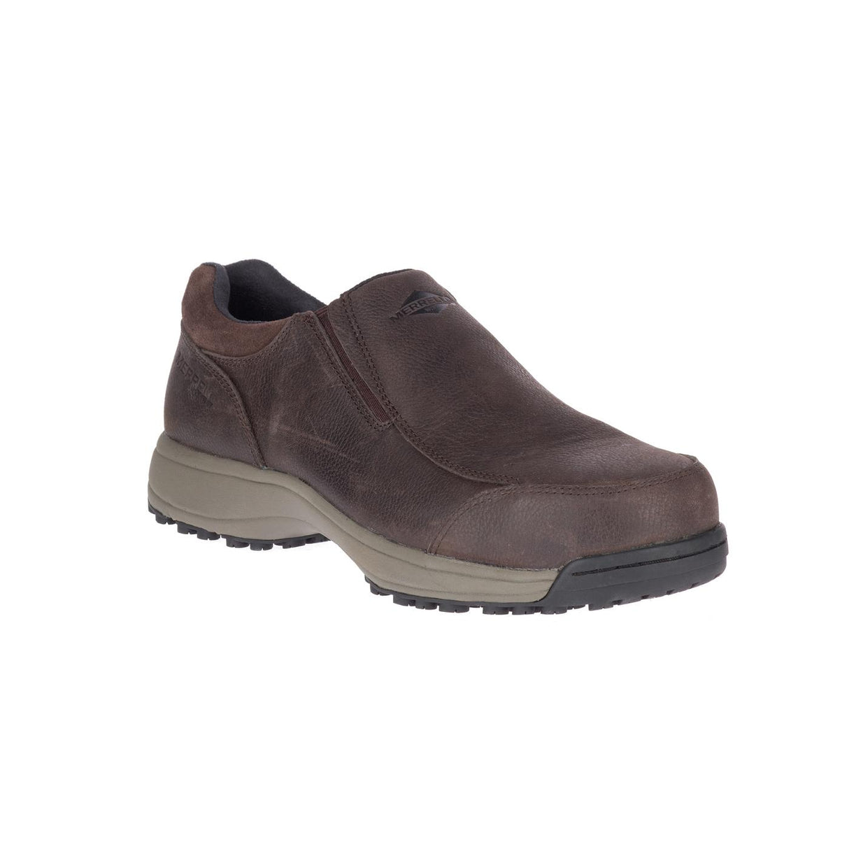 Sutton Moc Men's Steel-Toe Work Shoes Espresso-Men's Work Shoes-Merrell-Steel Toes