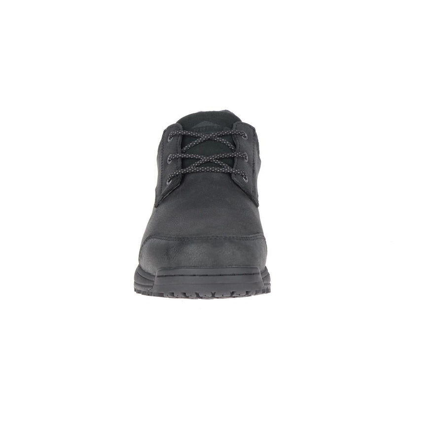 Sutton Oxford Pro Men's Slip Resistant Shoes Black-Men's Slip Resistant Shoes-Merrell-Steel Toes