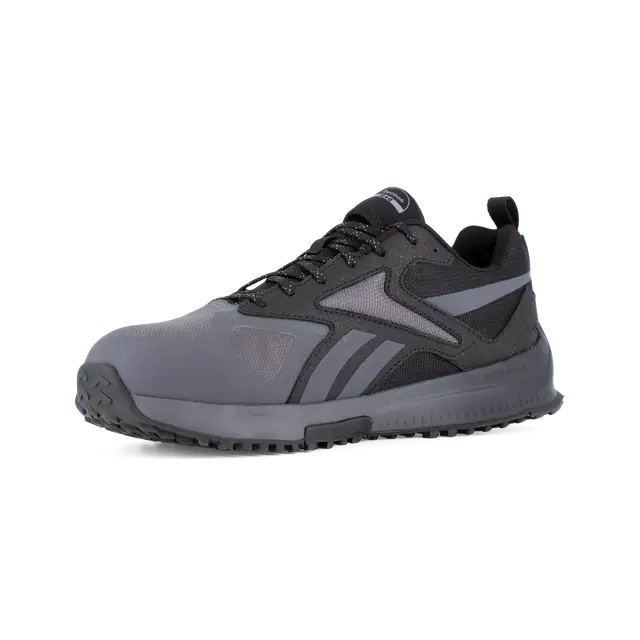 Lavante Trail 2 Composite-Toe Athletic Work Shoe Grey/Black